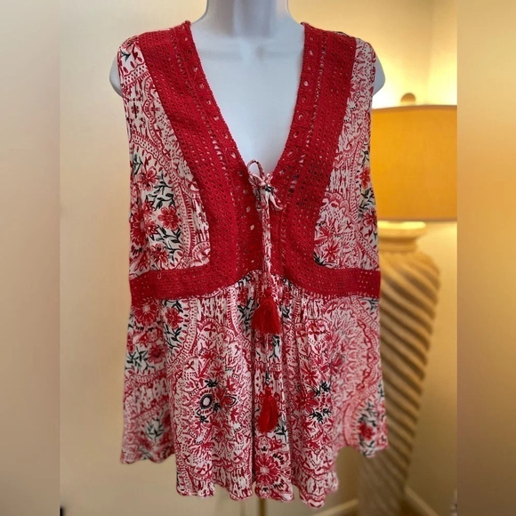 torrid Tops - Women’s Torrid Red Blouse